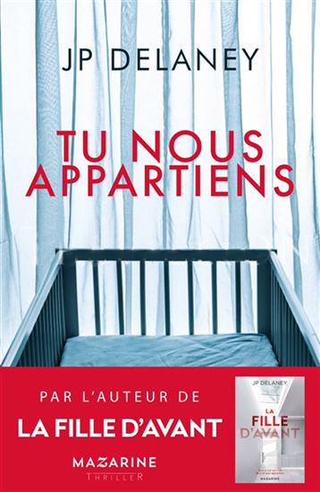 DELANEY, JP : Tu nous appartiens MAZARINE 9782863748770