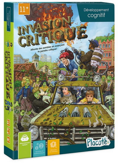 Invasion Critique Développement cognitif PLACOTE Jeux 11 ans et plus
