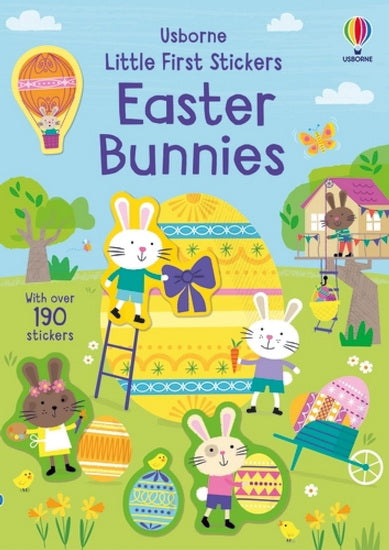 Little first stickers Easter Bunnies Usborne  9781805317906