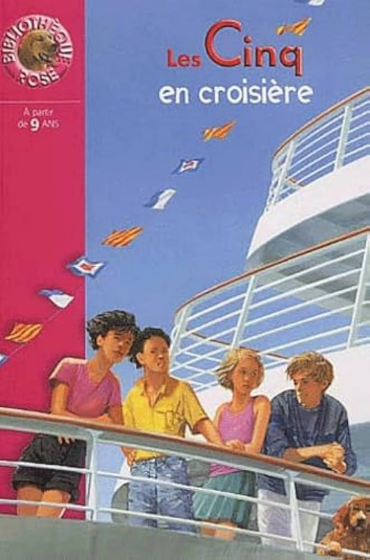 Les Cinq en croisière BIBLI ROSE 9782012008397