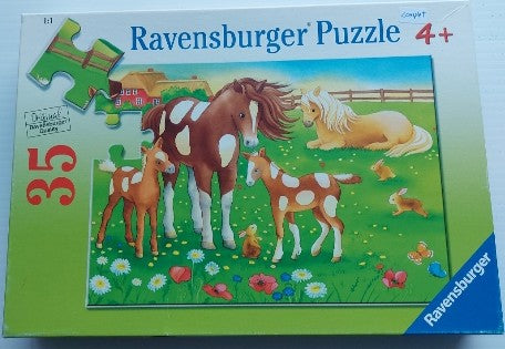 Chevaux mignons Ravensburger 087464 Casse-tête 35 morceaux