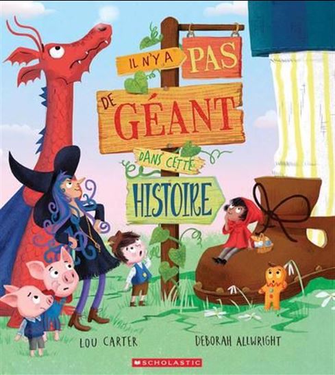 CARTER ALLWRIGHT : Il n’y a pas de géant dans cette histoire SCHOLASTIC 9781039714960