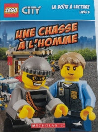 LEGO City, La boîte à lecture : T6 Une chasse à l'homme SCHOLASTIC 9781443159579