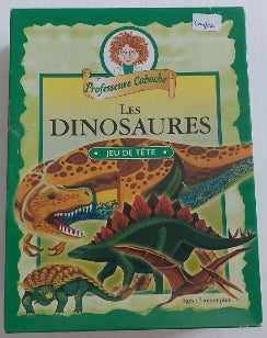 Professeure Caboche : Jeu de tête 5 Les dinosaures Jeu 7 ans et plus