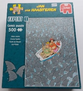 Manie de requin JAN van HAASTEREN JUMBO 20089 Casse-tête 500 morceaux