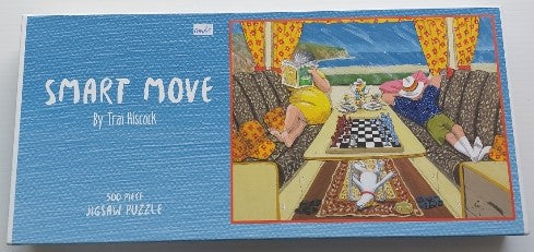 HISCOCK, Trai Smart Move ALL JIGSAW PUZZLES Casse-tête 500 morceaux