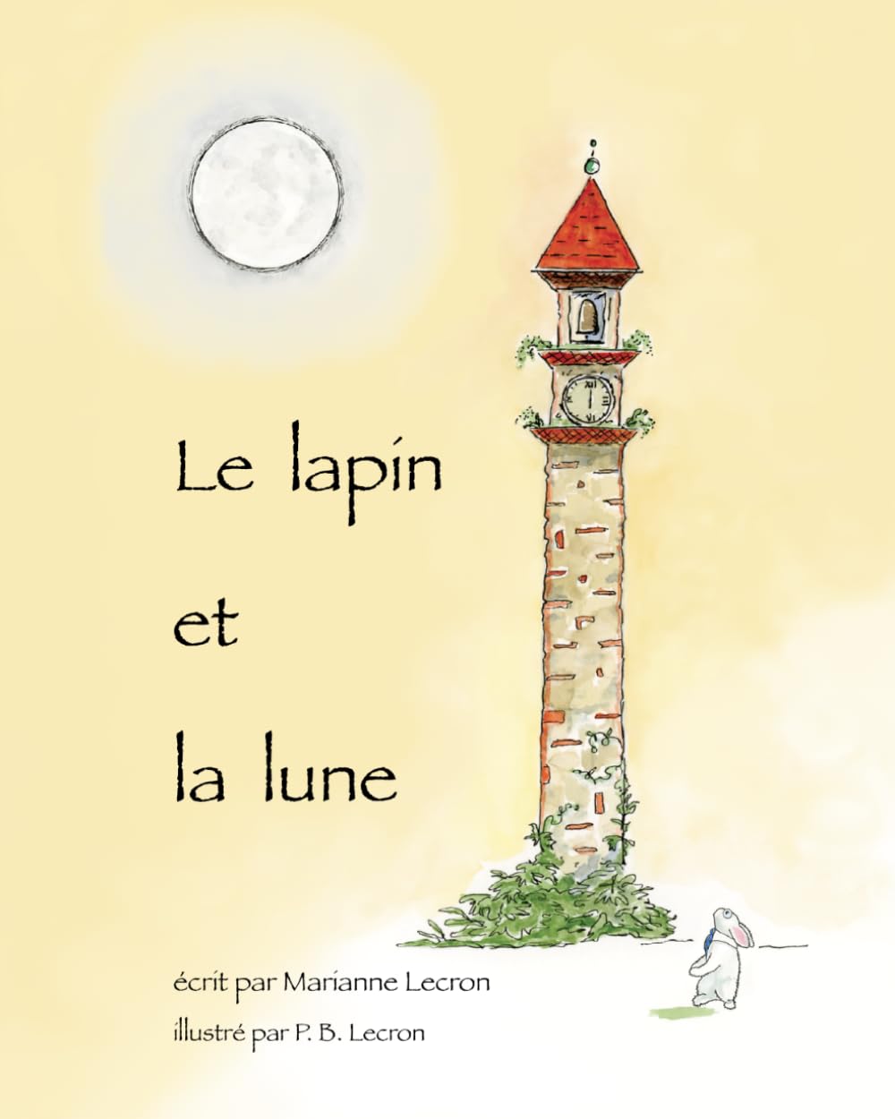 LECRON : Le Lapin et la Lune BIRDIE BERGAMOT 9791069910959