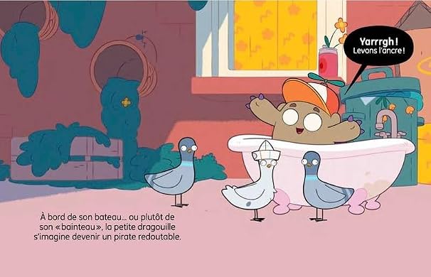 CYR GOTTOT : La petite Dragouille, Une cachette pas si secrète MICHEL QUINTIN 9782897627607