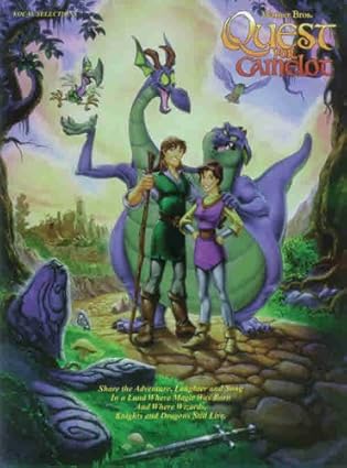 Quest for Camelot, vocal selections, Warners Bros 9780769258560