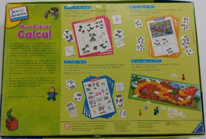 Mon atelier de Calcul Ravensburger 242450 Jeu 5 ans et +