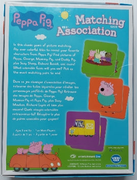 Jeu de mémoire Association Peppa Pig WONDER FORGE Jeux 3 ans +