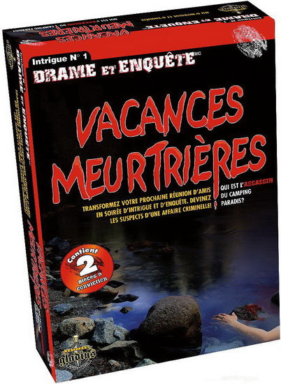 Vacances meurtrières T1 Drame et enquête Gladius GLA1400 Jeux 18 ans +