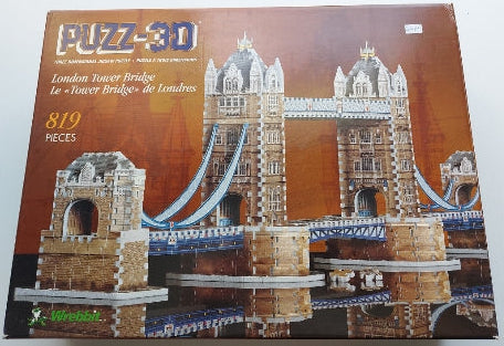 Le Tower Bridge de Londres WREBBIT 3D Casse-tête 819 morceaux