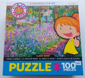Le jardin de monet EuroGraphics 6100-4908 Casse-tête 100 morceaux