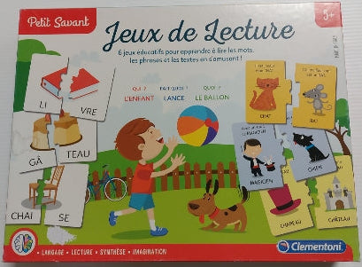 Jeux de lecture Petit Savant Clementoni Jeux 5 ans et +