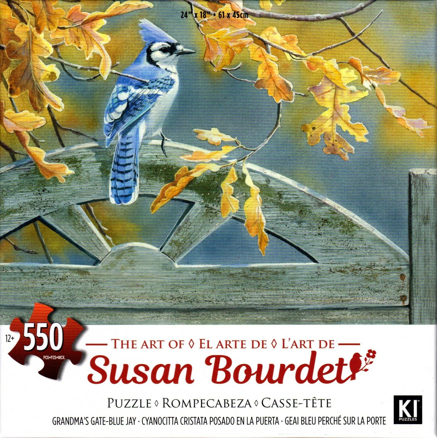 BOURDET, Susan : la clôture de grand-mère KI PUZZLE Casse-tête 550 morceaux