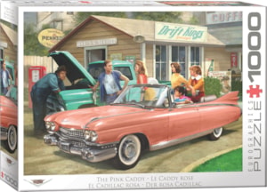 The Pink Caddy Le Caddy Rose Eurographics 6000-0955 Casse-tête 1000 morceaux