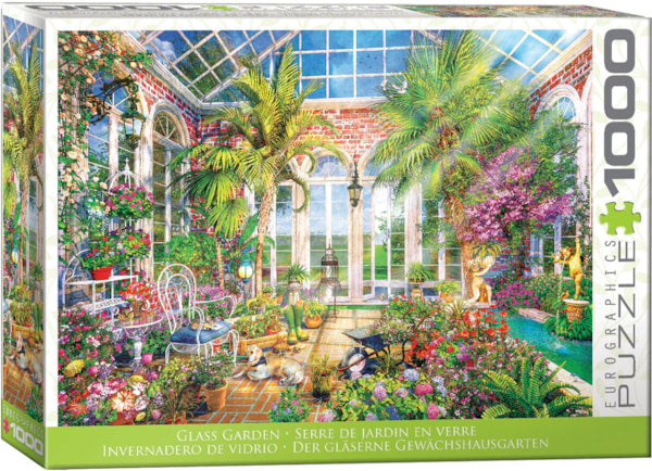 Serre de jardin en verre, Eurographics 2147905 Casse-tête 1000 morceaux