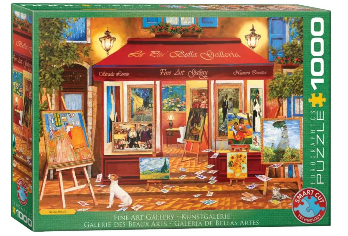 Galeries des Beaux-Arts Eurographics 6000-5887 Casse-tête 1000 morceaux