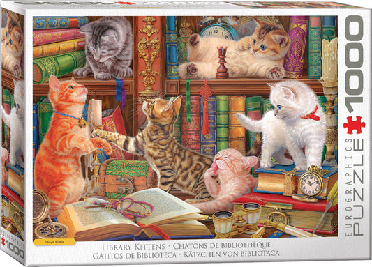 Chatons de bibliothèque Eurographics 6000-5913 Casse-tête 1000 morceaux