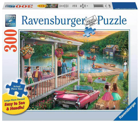 Un été au lac Ravensburger 164387 Casse-tête 300 morceaux