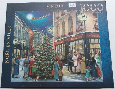Noël en ville Vintage Collection Casse-tête 1000 morceaux