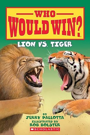 Who Would Win? Lion vs Tiger SCHOLASTIC 9780545175715