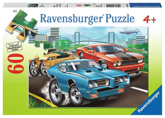 Voitures imposantes Ravensburger 095919 Casse-tête 60 morceaux