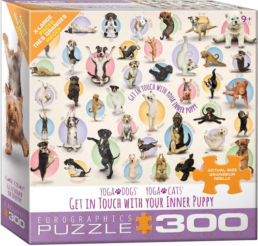 Yoga Puppies Eurographics 8300-0992  Casse-tête 300 morceaux