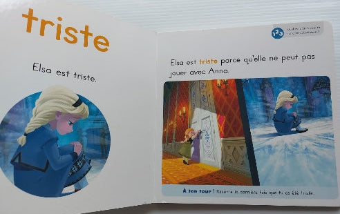 Disney La reine des neiges : les émotions : pré-scolaire NELSON 9780176843984
