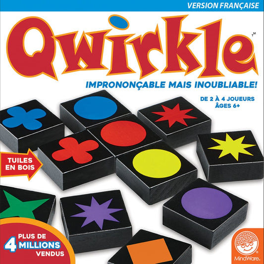 Qwirkle, Jeu MINDWARE Jeux 6 ans et plus