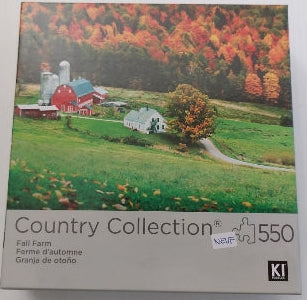 Ferme d'automne, Country Collection KI Puzzle 08625-SB Casse-tête 550 morceaux
