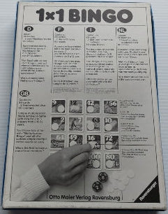 1X1 Bingo RAVENSBURGER 007042 Jeux 8 ans et plus