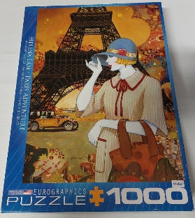 Aventure à Paris Eurographics 6000-0517 Casse-tête 1000 morceaux