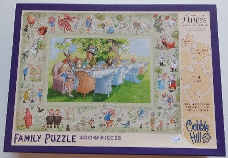 OXENBURY: Alice's Adventures in wonderland (...) COBBLE HILL 54589 Casse-tête 400 morceaux