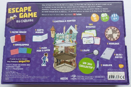 Escape Game au château AUZOU Jeu 6 ans et plus