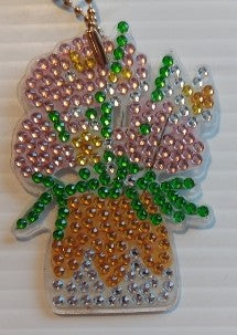 19 plante porte-clés, plant keychain