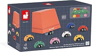 Jeu de mémoire Coccinelles JANOD 05079 Jeu 2 ans et plus
