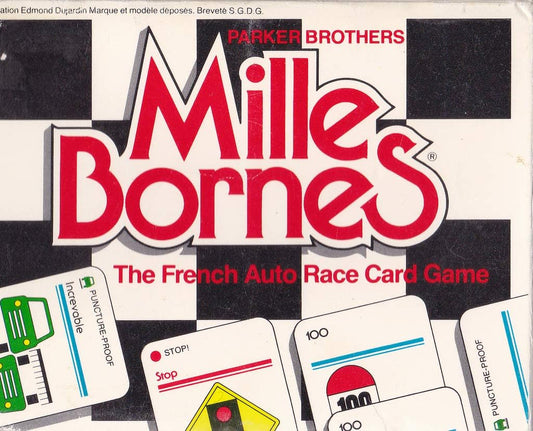 Mille Bornes: le jeu de cartes de course automobiles PARKER BROTHER A13 Jeu 8 ans et plus