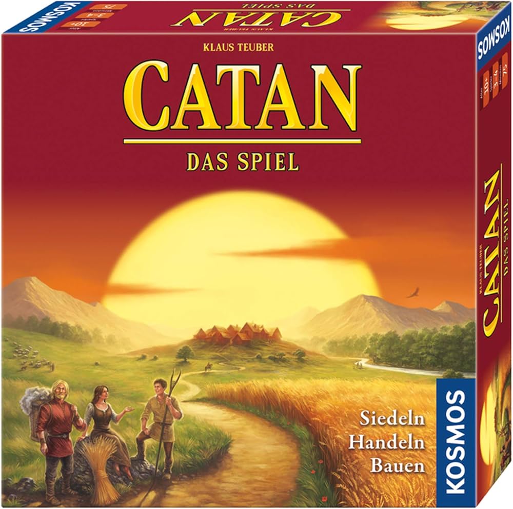 TEUBER, Klaus Catan Le jeu de base KOSMOS Jeux 10 ans et plus