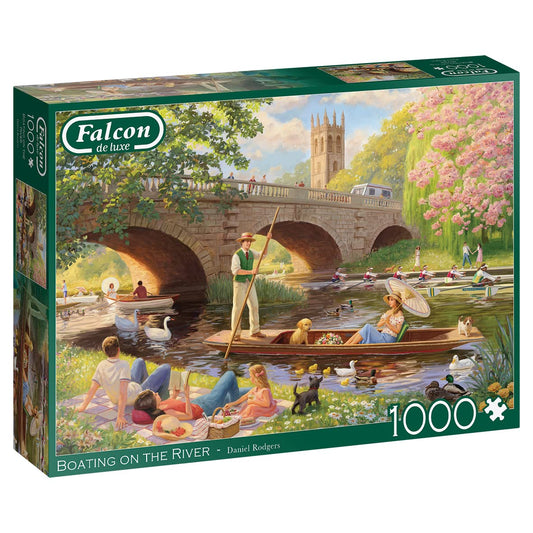 Boating on the River Lake FALCON 11348 Casse-tête 1000 morceaux