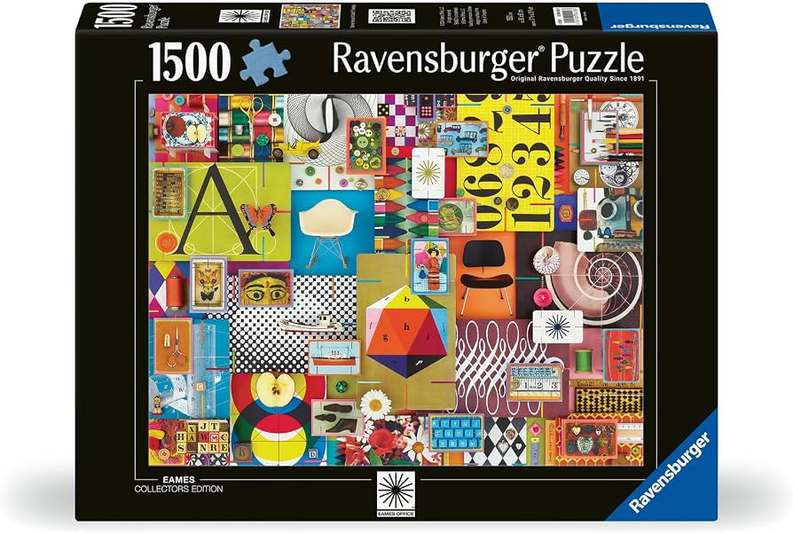 EAMES, C R Eames House of Cards Ravensburger 169511 Casse-tête 1500 morceaux