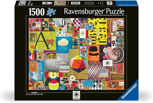 EAMES, C R Eames House of Cards Ravensburger 169511 Casse-tête 1500 morceaux