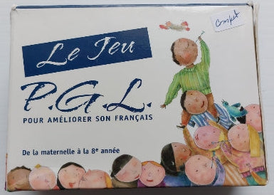 Le Jeu P.G.L. Pour améliorer son français, La Dictée P.G.L. Jeux 5 ans et plus