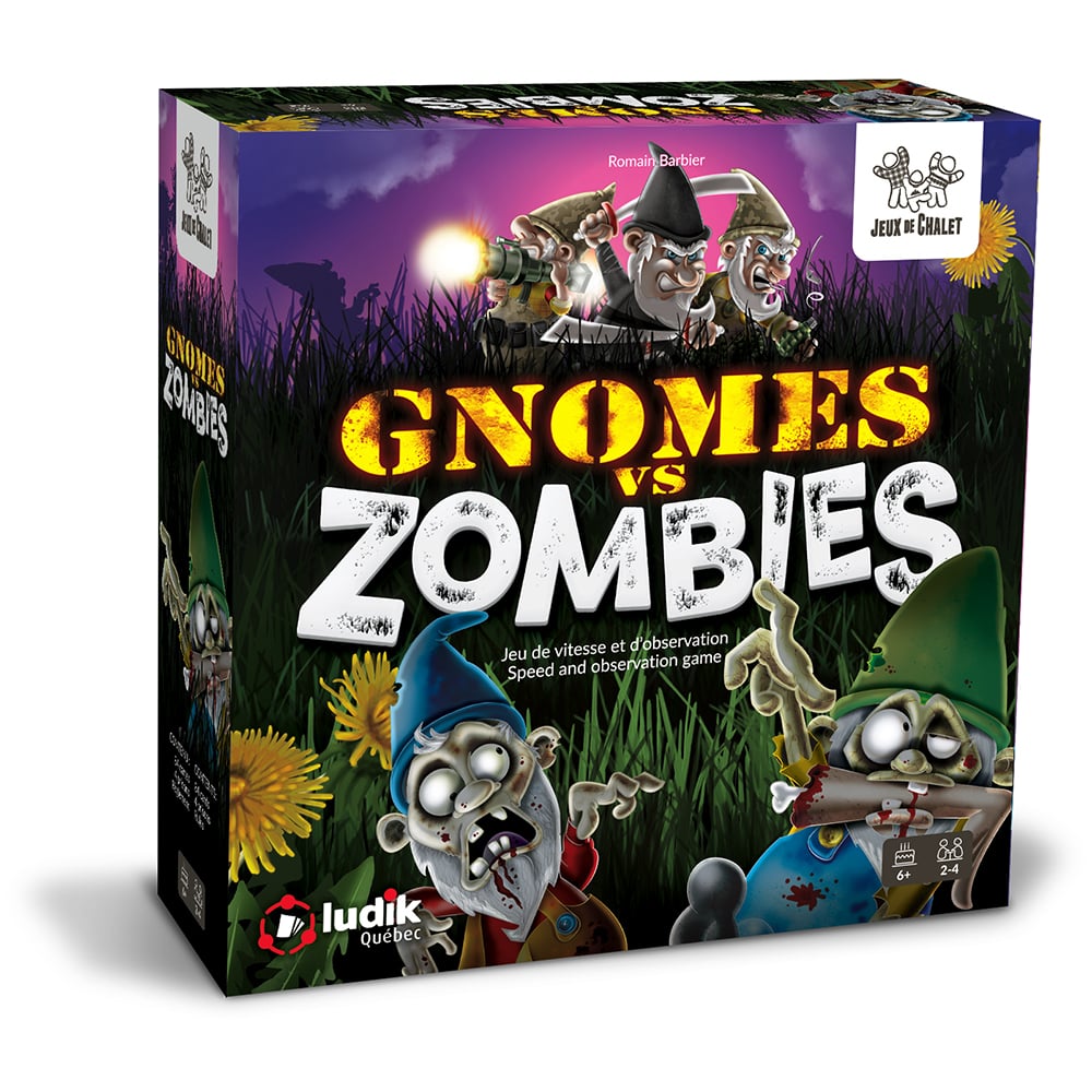 Gnomes vs zombies LUDIK QUÉBEC Jeux 6 ans et plus