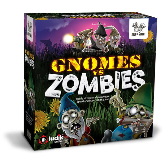 Gnomes vs zombies LUDIK QUÉBEC Jeux 6 ans et plus