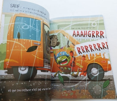 BERGER SANTAT : Joyeuse Halloween, Grognonstein ! SCHOLASTIC 9781443190442