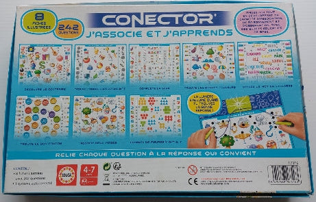 Conector: J'associe et j'apprends EDUCA Jeux 4 à 7 ans 17316