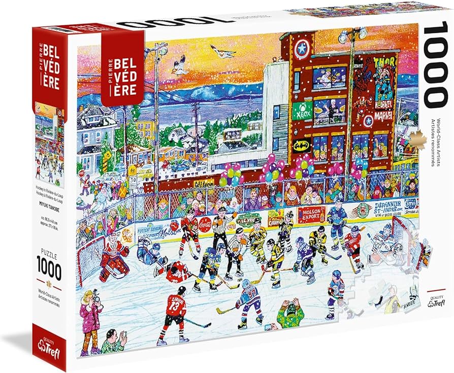 TANOBE, M Hockey à Rivière-du-Loup Trefl 670527 Casse-tête 1000 morceaux