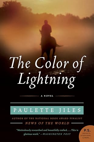 JILES, Paulette : The Color of Lightning HARPER 9780061690457